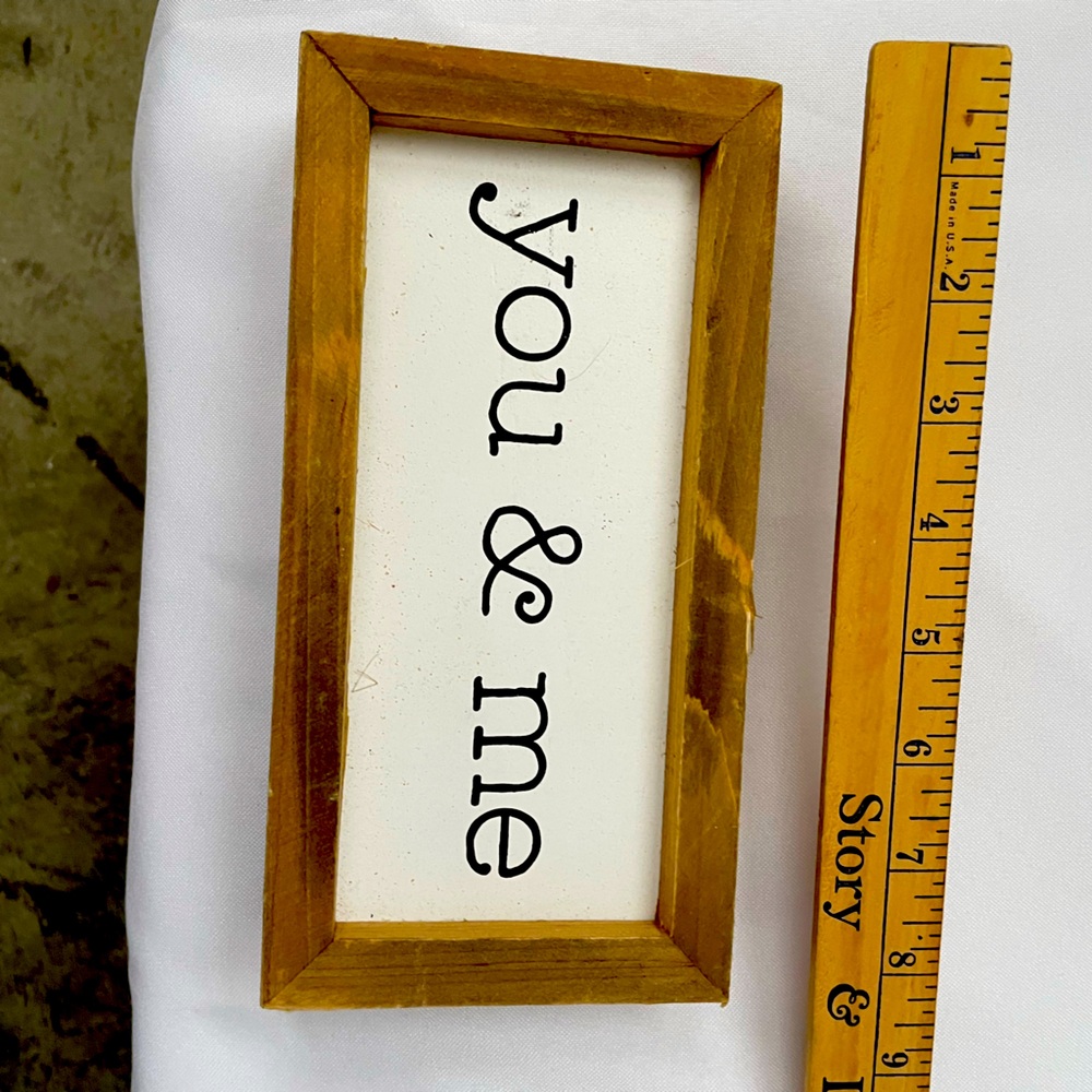 Wooden Sign